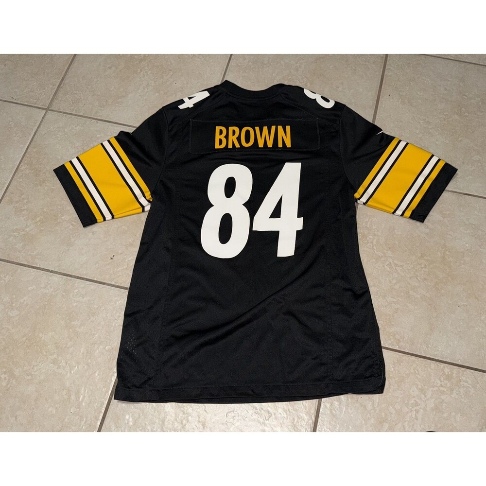 Pittsburgh Steelers Antonio Brown #84 Nike Jersey On Field Jersey Mens Medium M